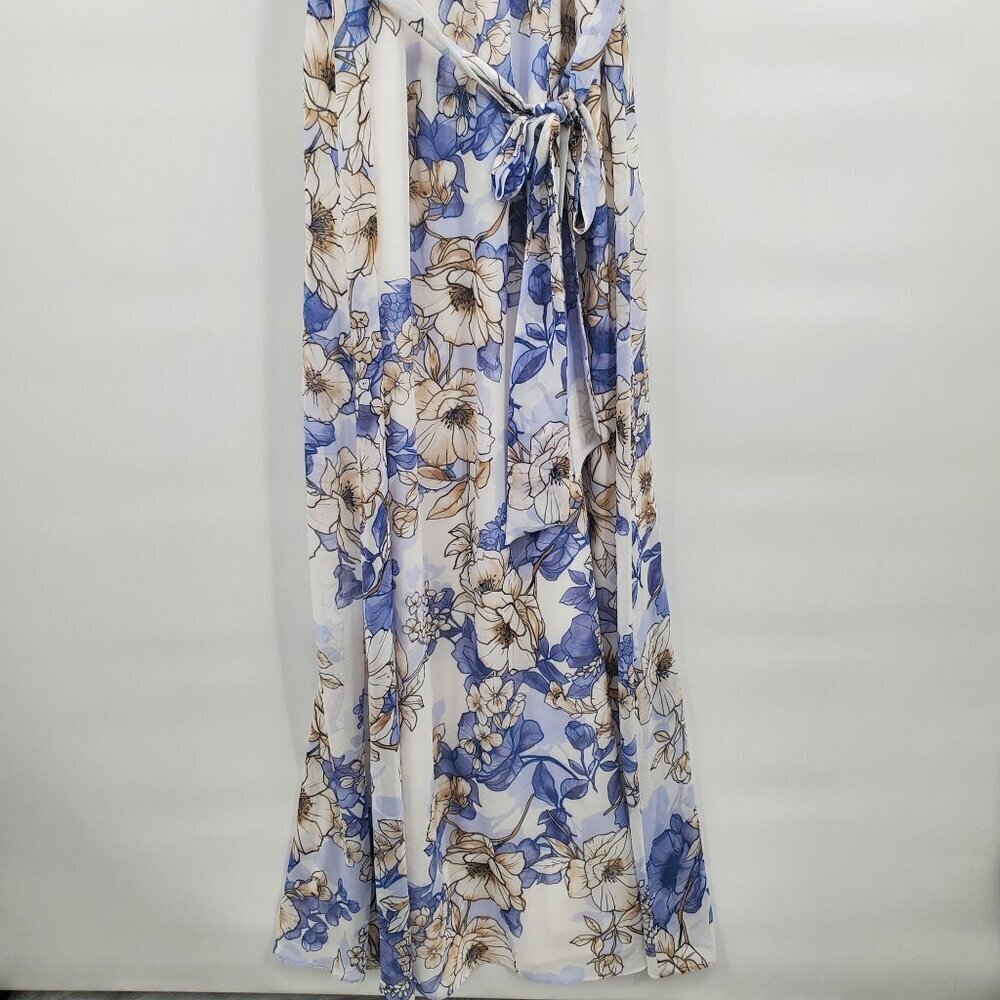 Nine West Pleated Bodice with Shirring Maxi Dress Women Size 10 NWT Sleeveless - Picture 5 of 11
